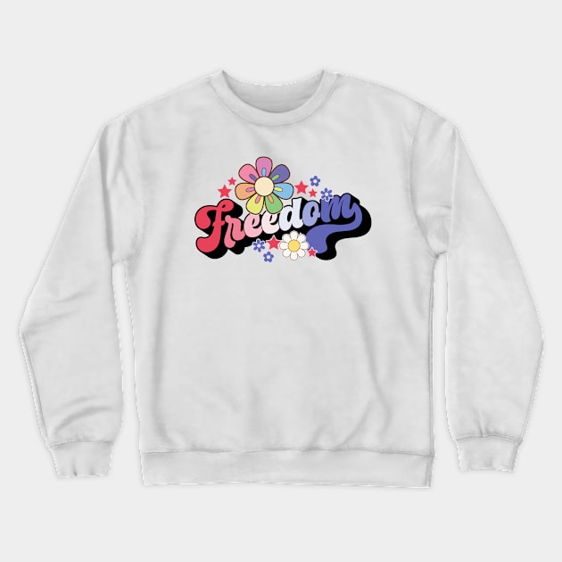 Freedom Crewneck Sweatshirt by Zedeldesign